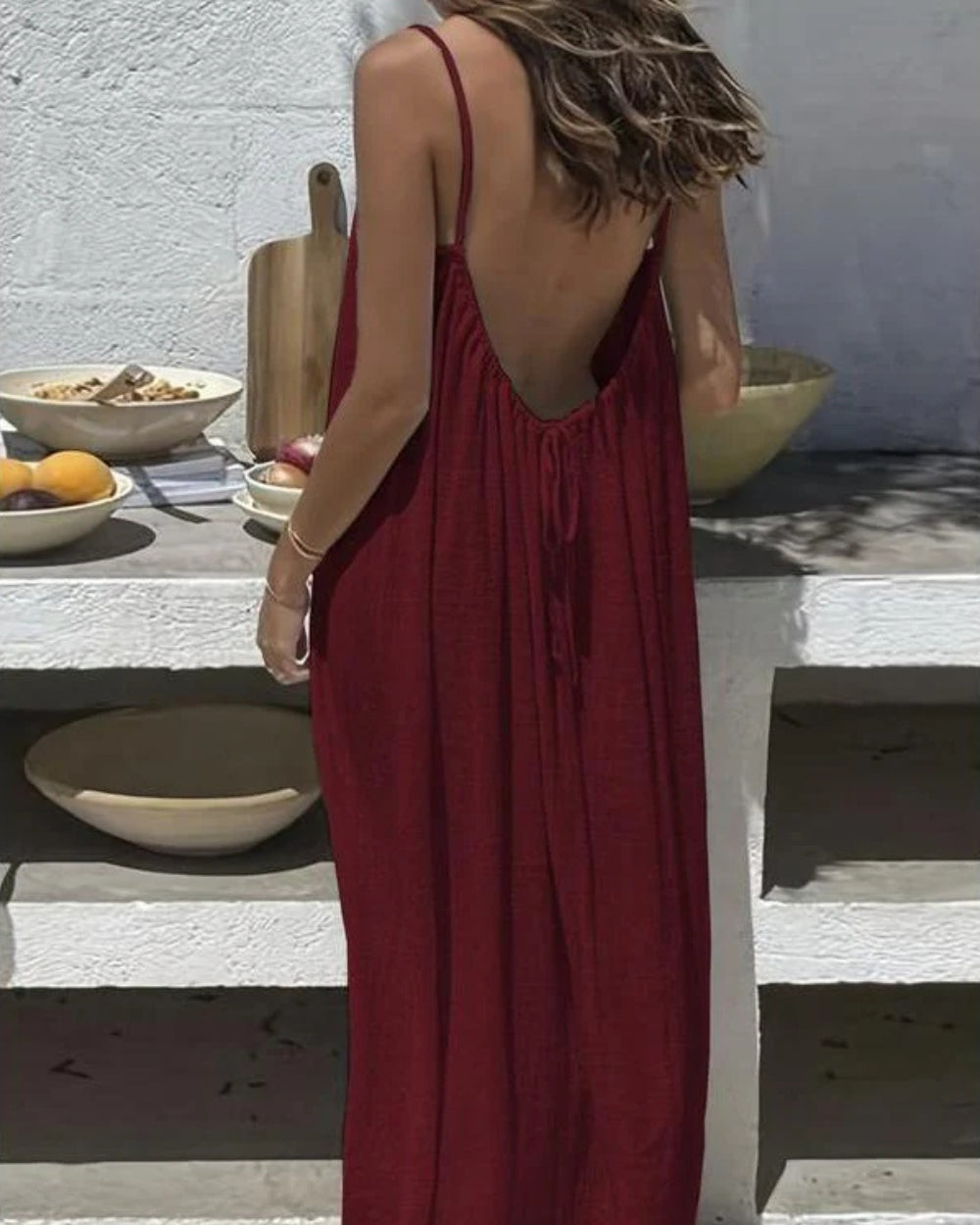 Sleeveless Lounge Maxi Dress