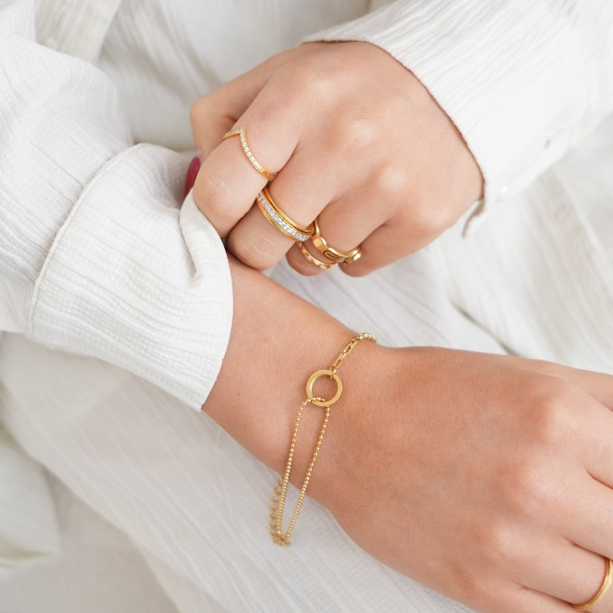Bracelet Une 18K Gold Plated