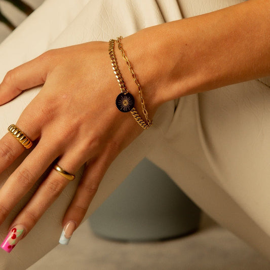 Anatomical Alliance Ring 18K Gold Plated