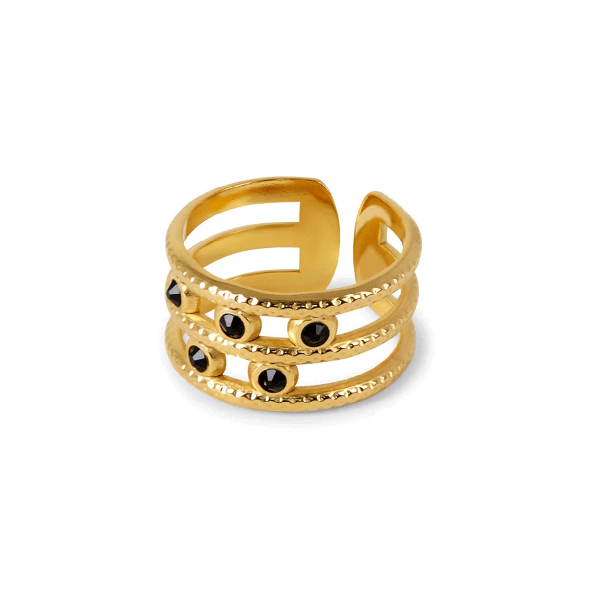 Ring Adjustable Melina 18K Gold Plated