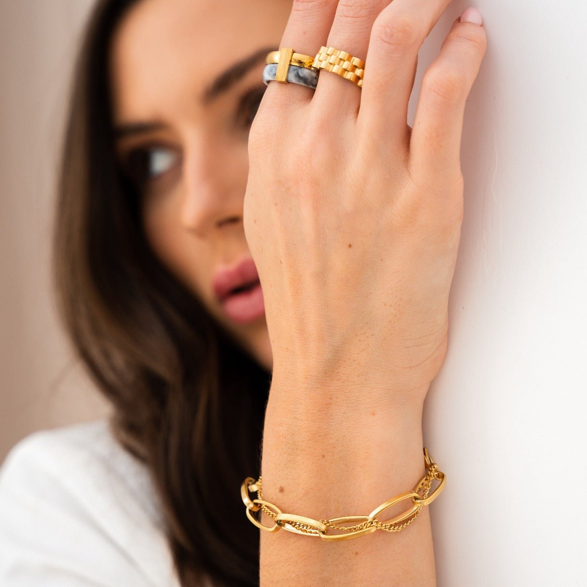 Ring Rich Layered 18K Gold Plated