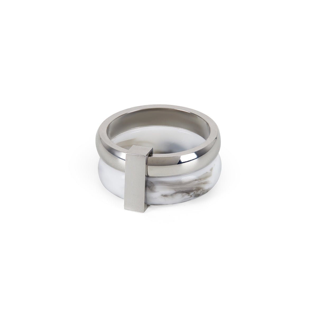 Richly Layered Silver Ring