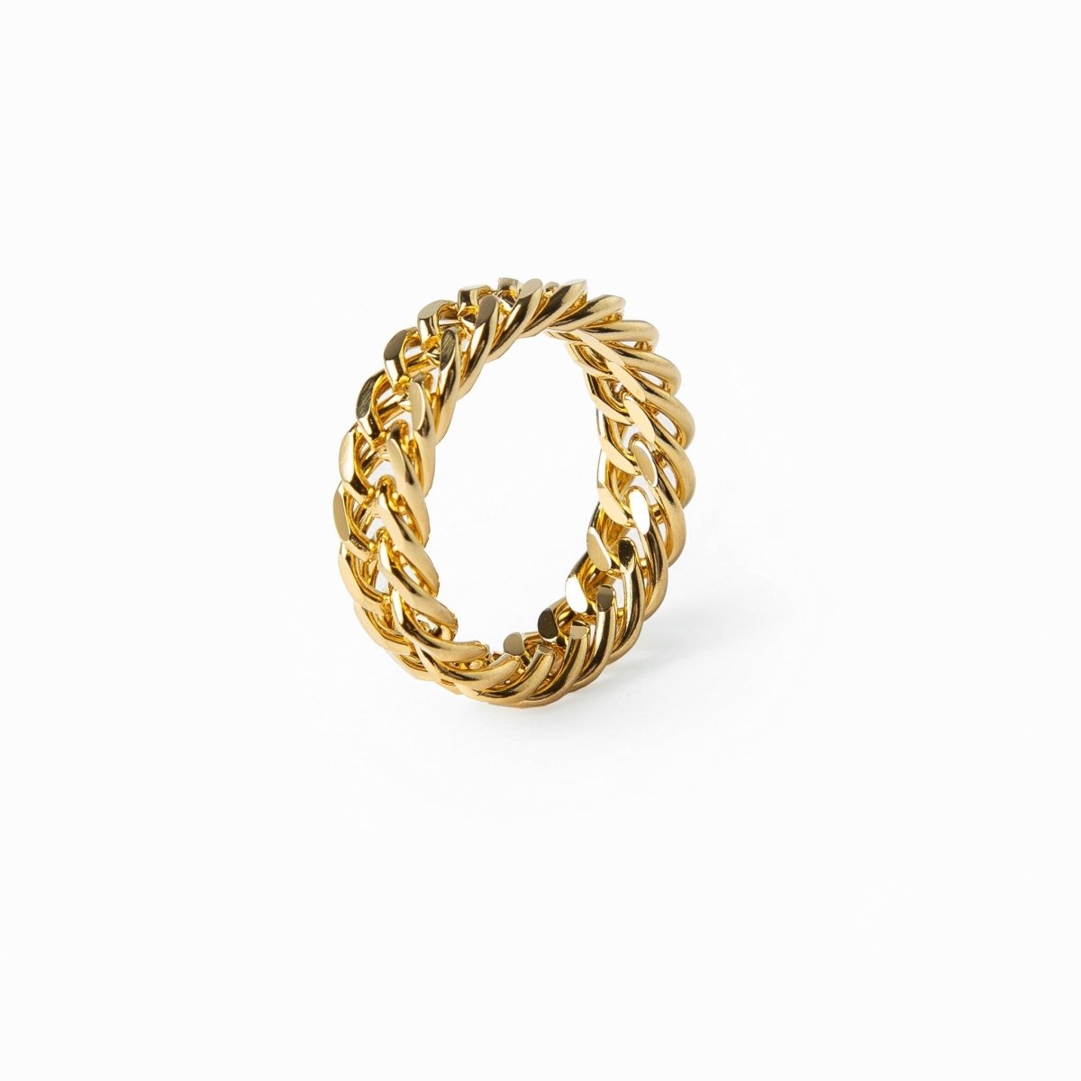 18K Gold Plated Ring Chain