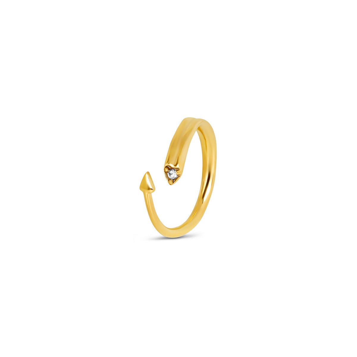 18K Gold Plated Arrow Ring