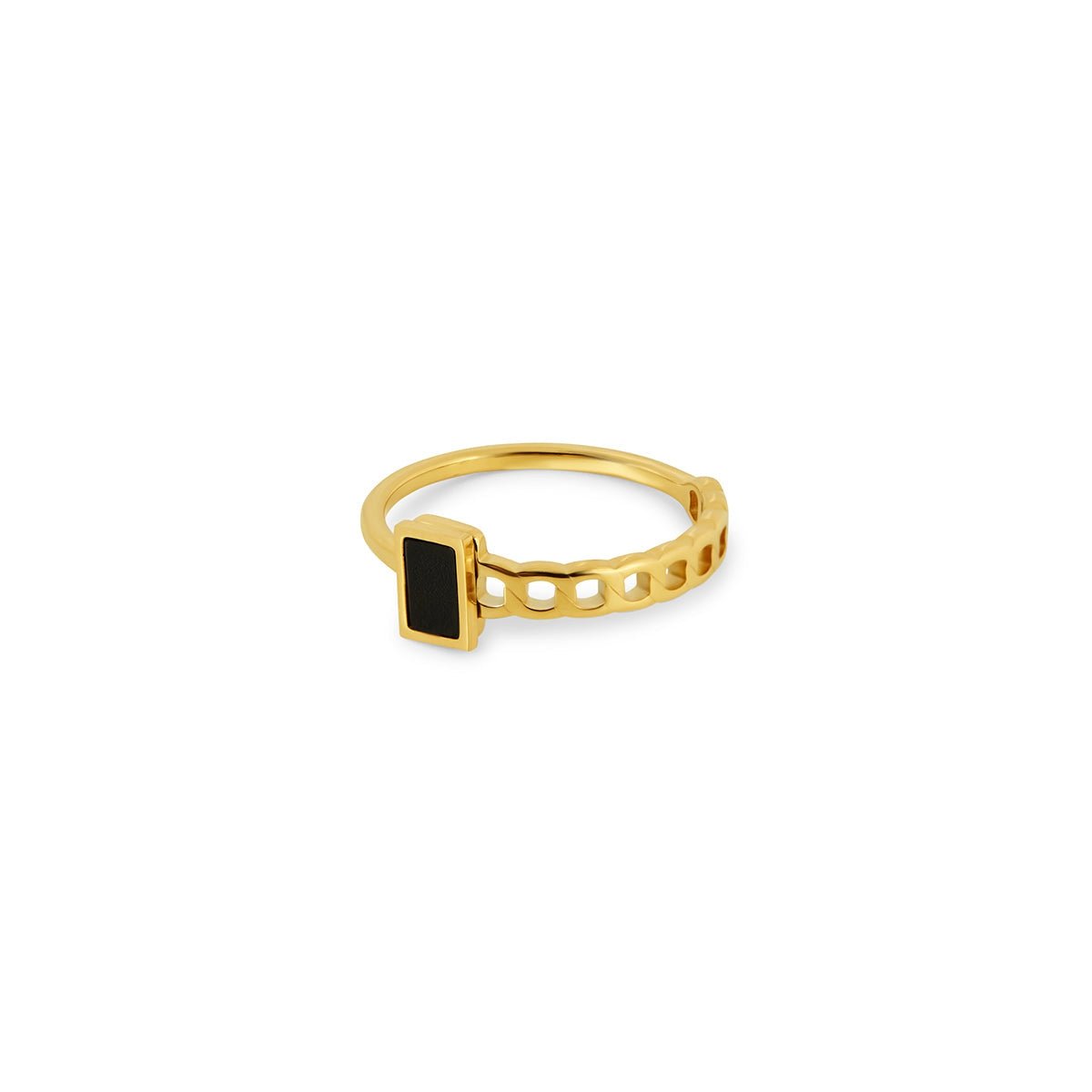 18K Gold Plated Fusion Ring