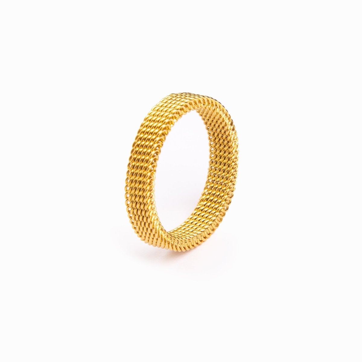 Ring Motion Mesh 18K Gold Plated