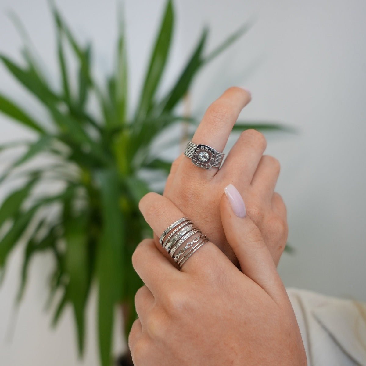Ring Royale Adjustable - Silver