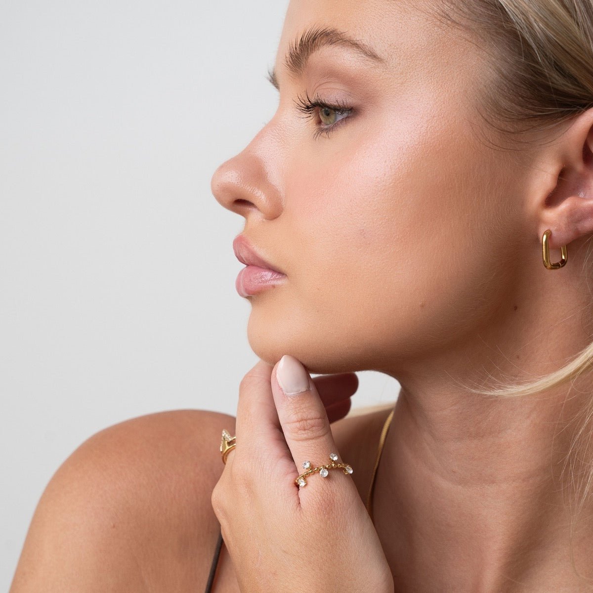 Serena Ring 18K Gold Plated