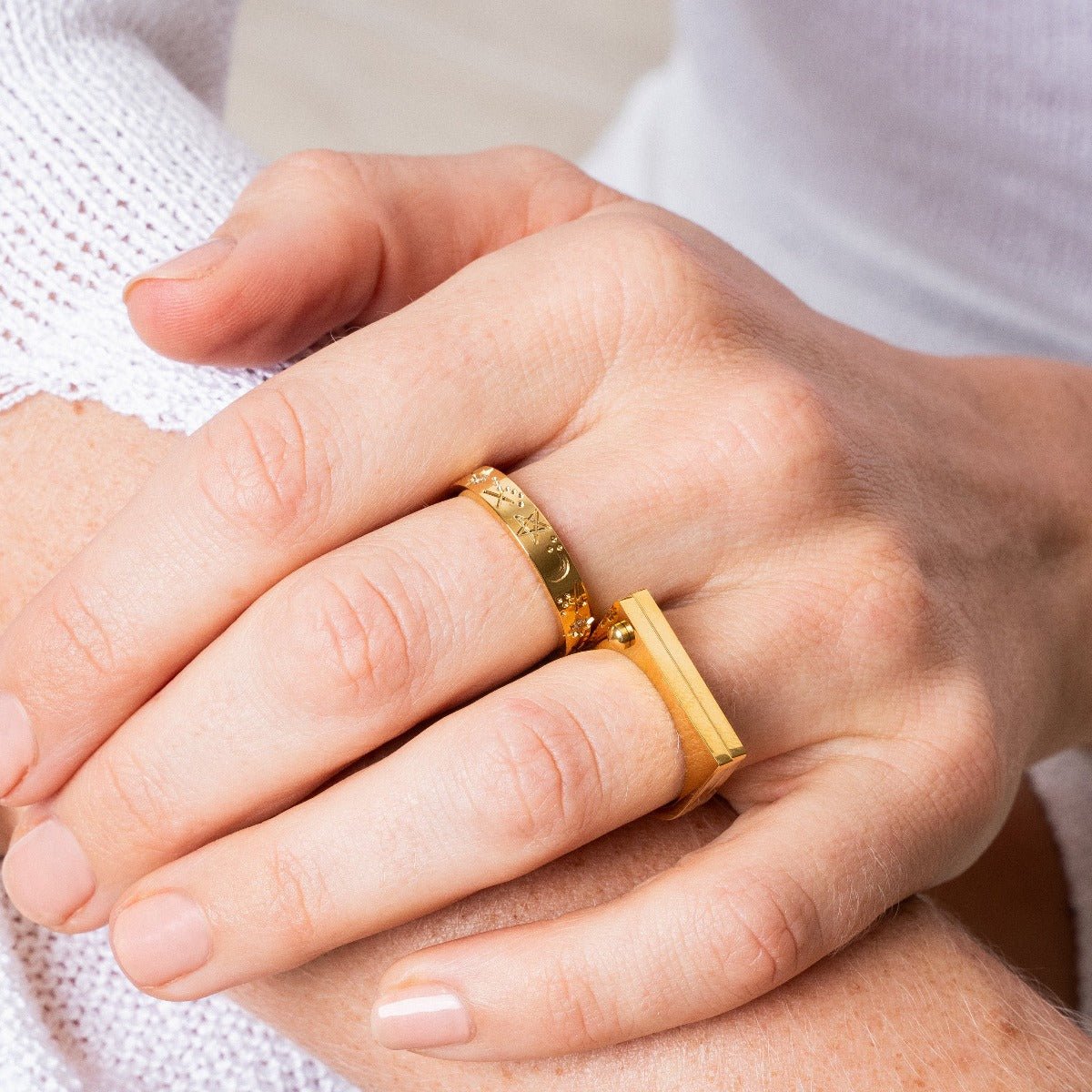 Ring Sky 18K Gold Plated