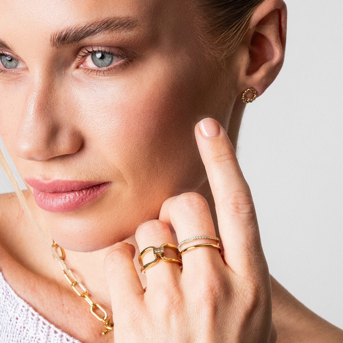 Ring Tenderness 18K Gold Plated