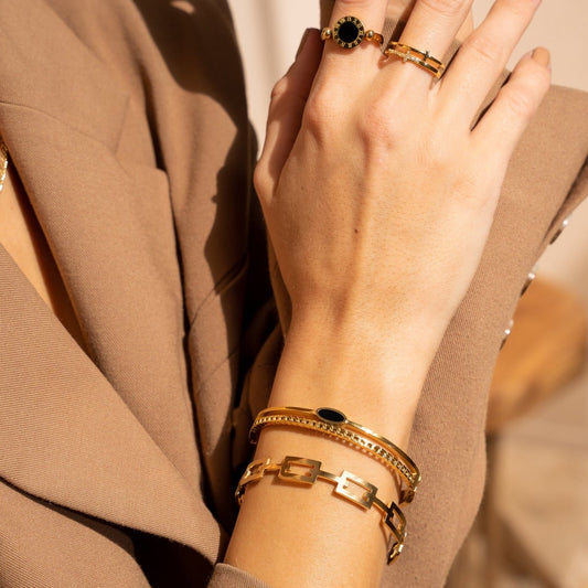 Alexandra Bracelet 18K Gold Plated