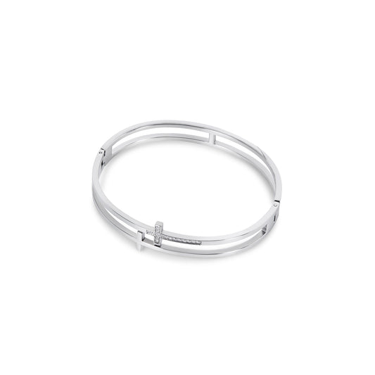 Bracelet Cross - Silver