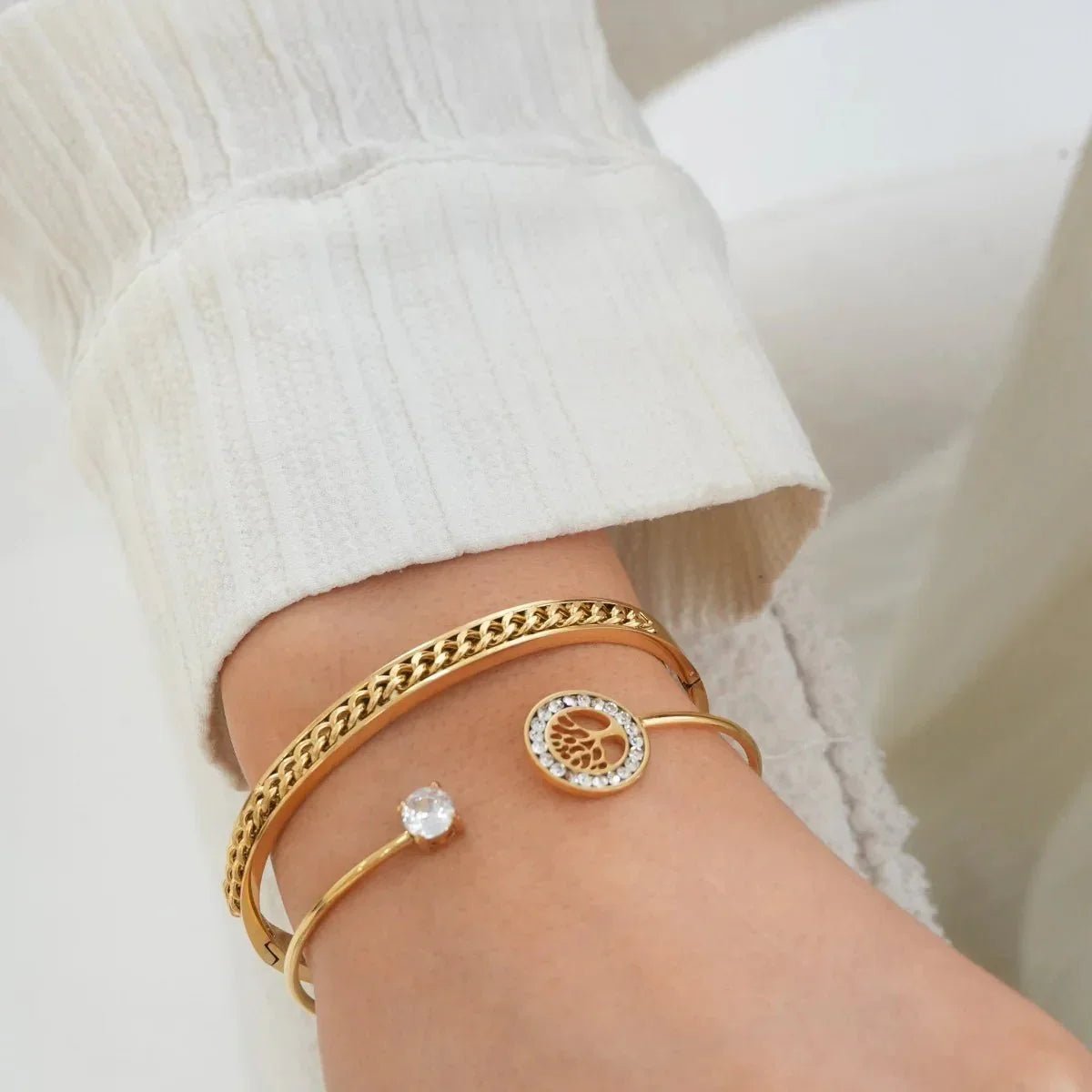 Bracelet Links 18K Gold Plated