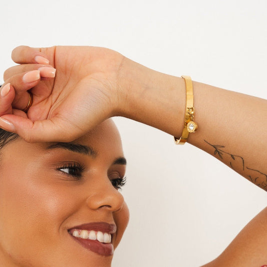 Uniq 18K Gold Plated Bracelet