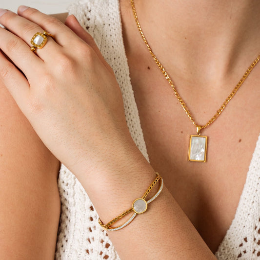 Venus Bracelet 18K Gold Plated