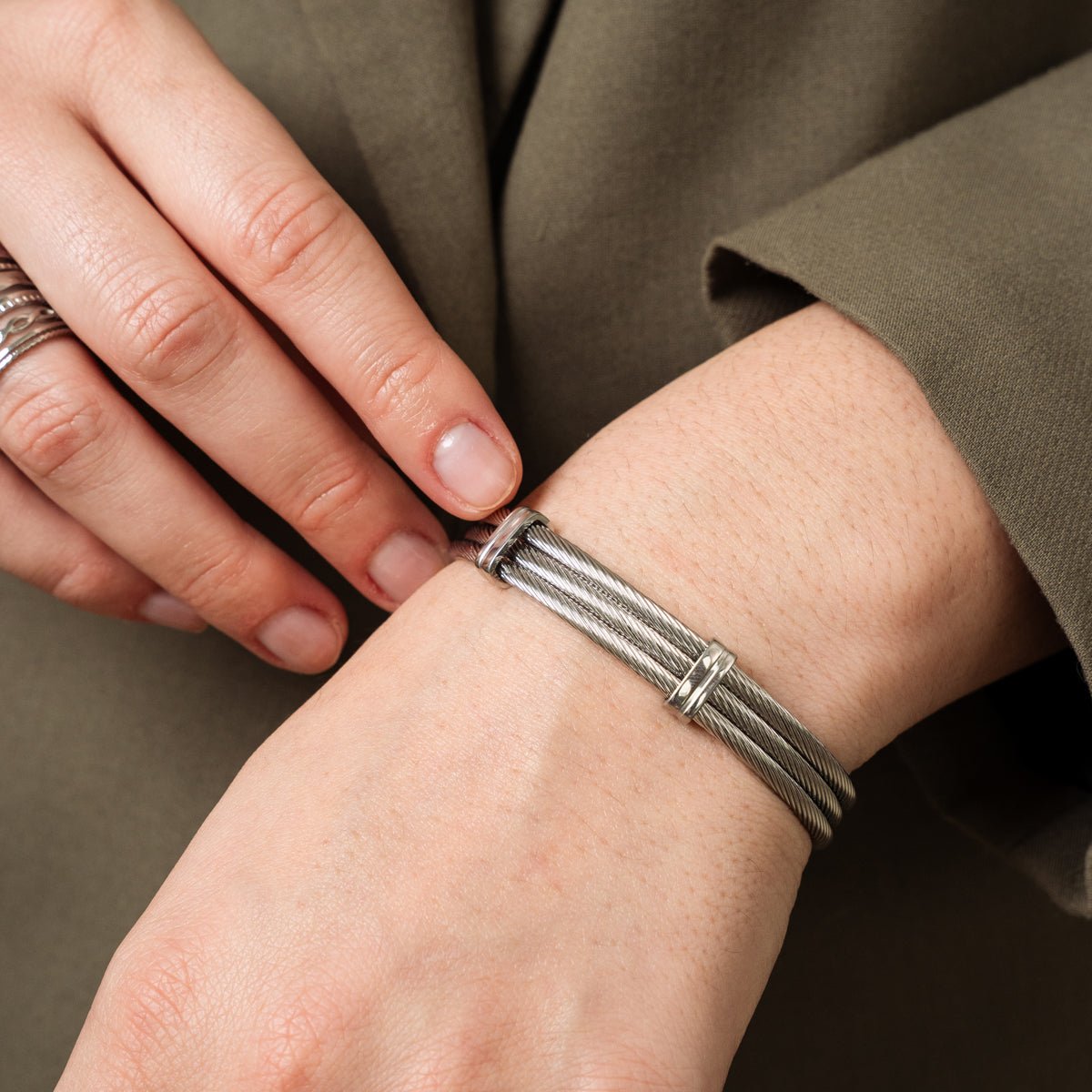 Bracelet Wire - Silver