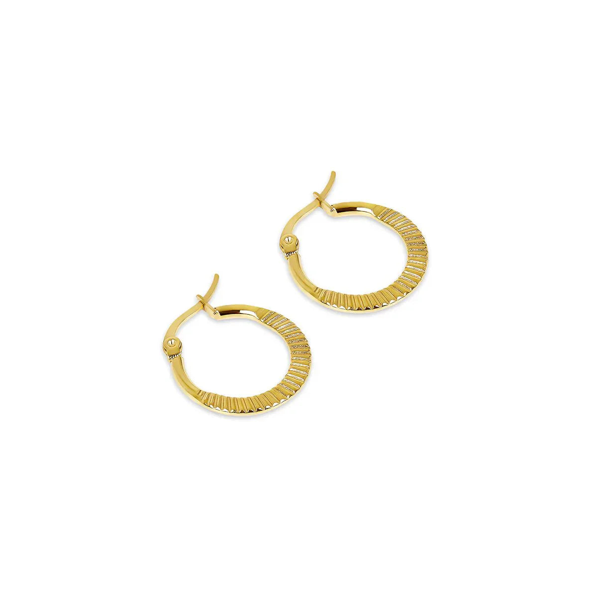 Earring Catania Hoop 18K Gold Plated
