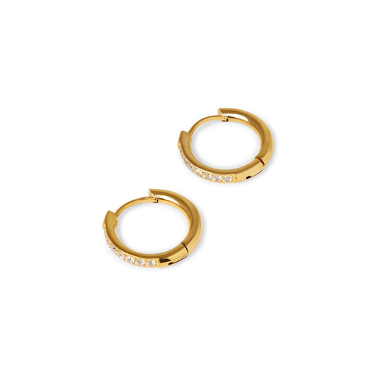Arielle Hoop Earring 18K Gold Plated