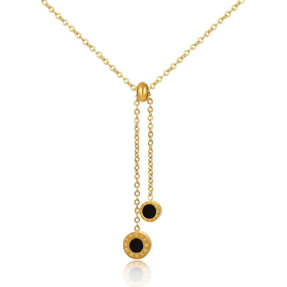 Necklace Athens Tie-shaped 18K Gold Plated