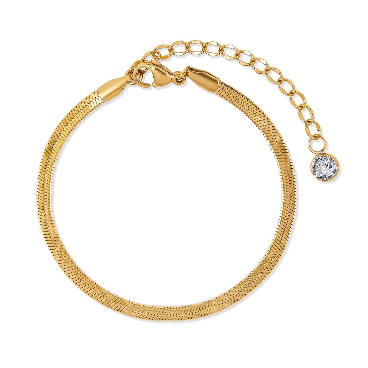 18K Gold Plated Glamor Zirconia Bracelet Kit