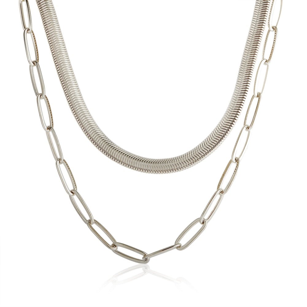 Mix Necklace Antonela 18K Gold Plated