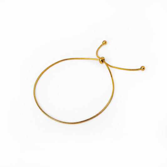 Bracelet Adjustable Fine 18K Gold Plated