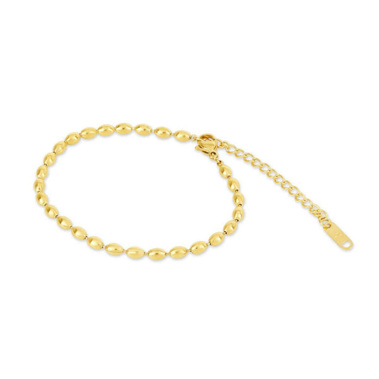 Bracelet Chain Spheres 18K Gold Plated