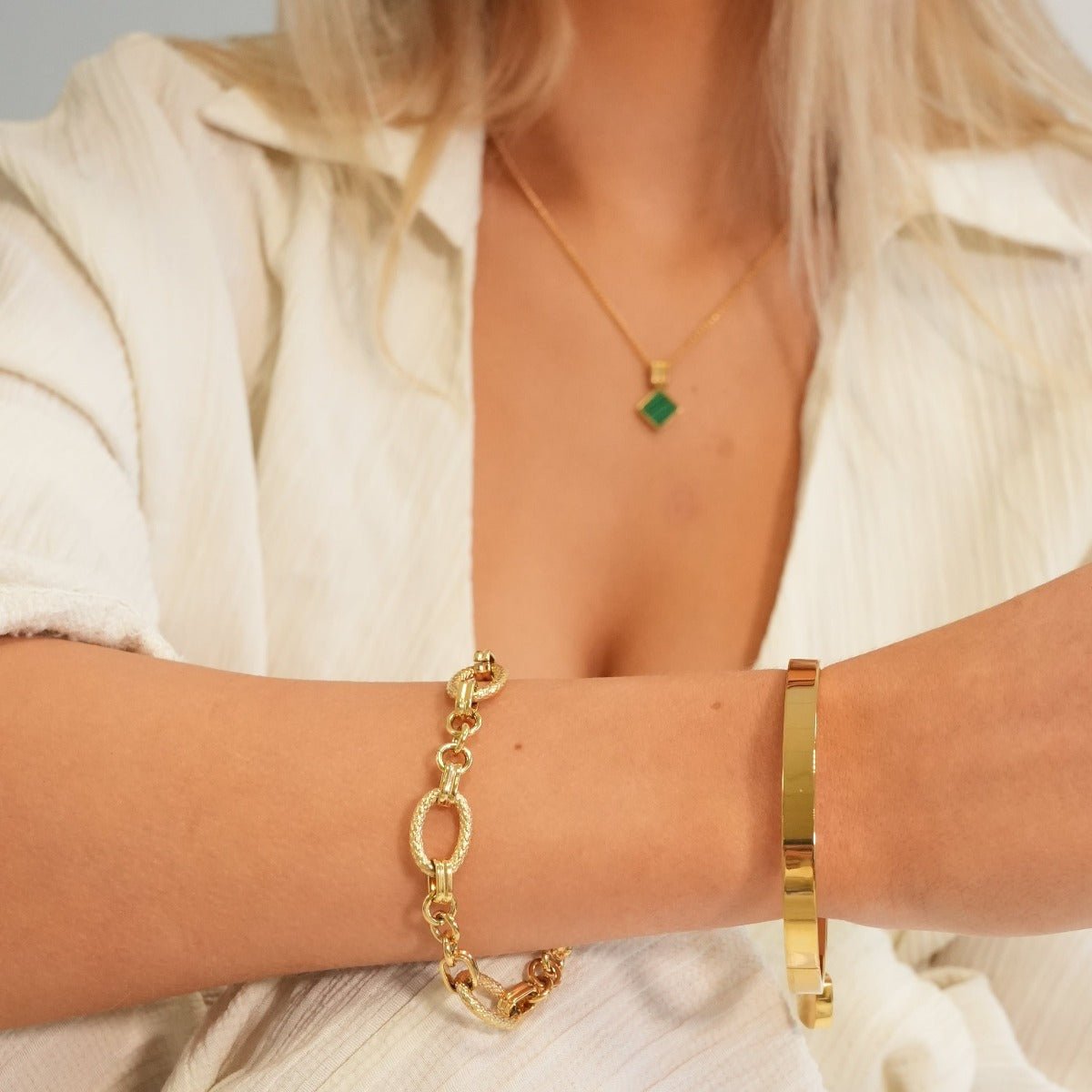 Luxury Bracelet 18K Gold Plated