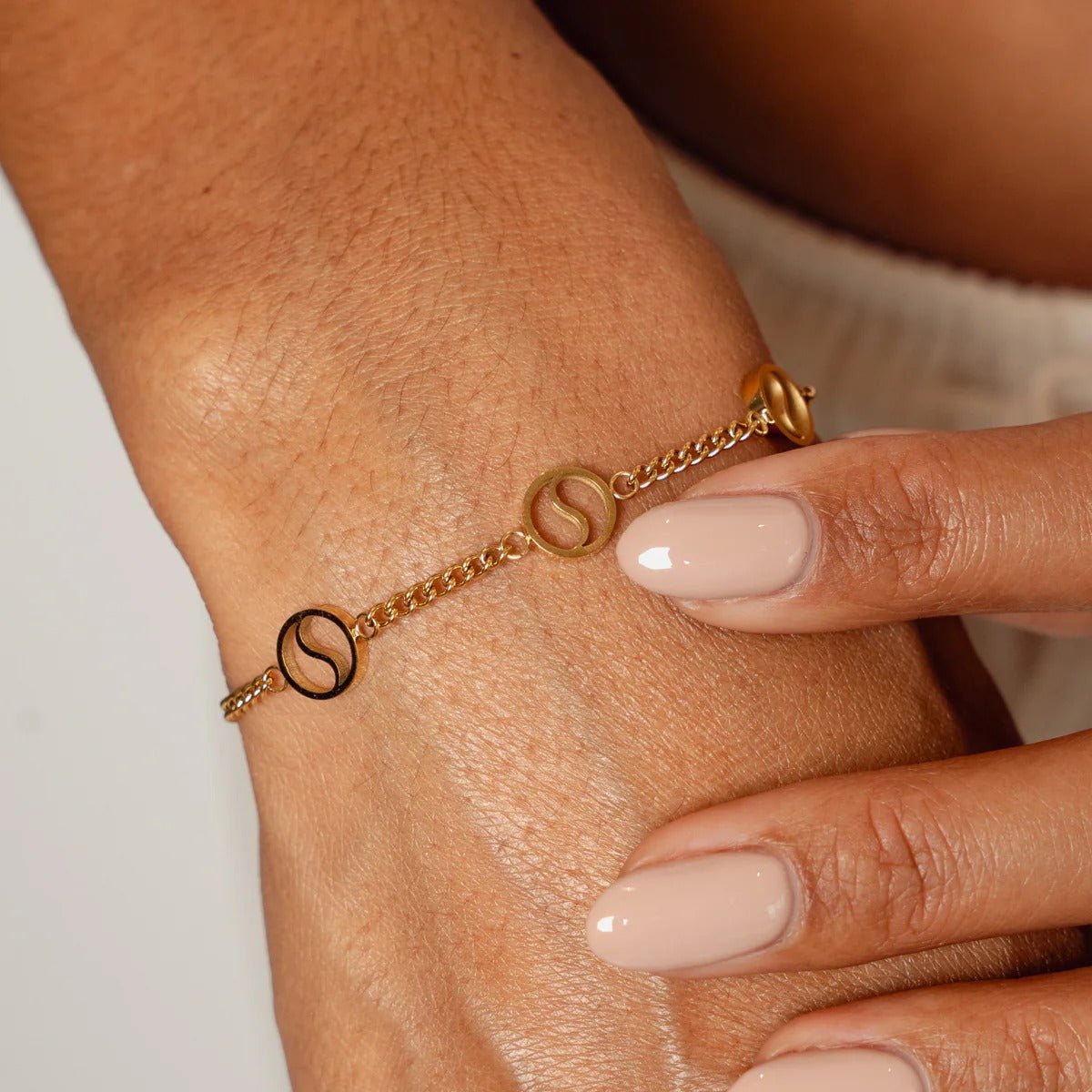 Sierra Pendant Bracelet 18K Gold Plated