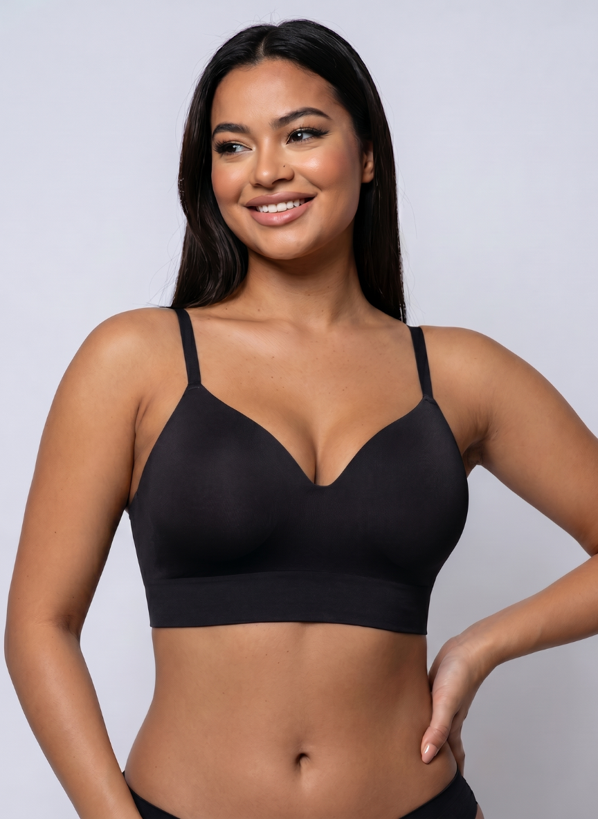 Wireless Smoothing Push-Up Bra