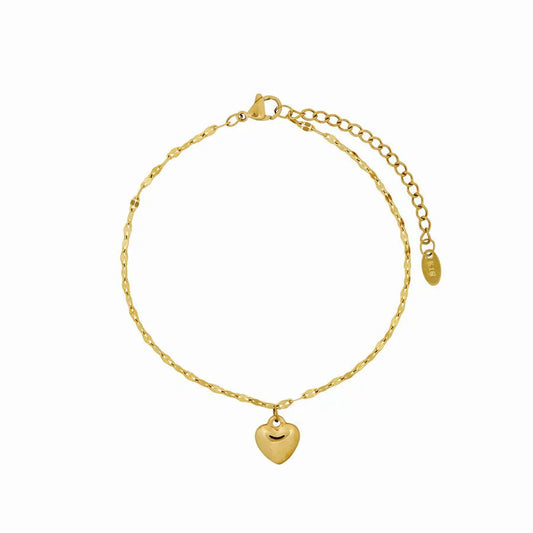 Anklet Love 18K Gold Plated