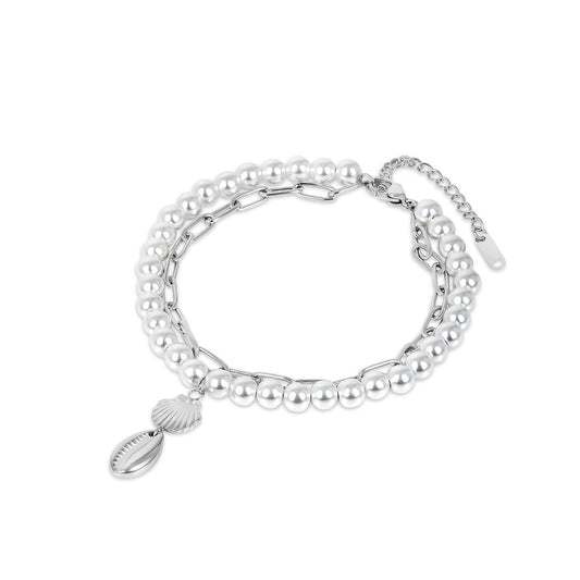 Anklet Noronha Pearl - Silver